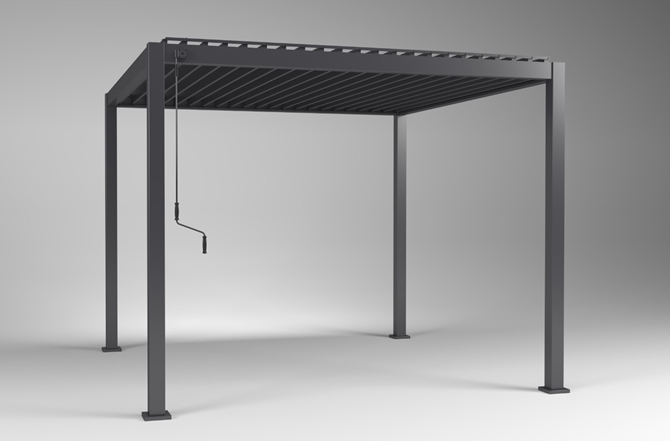 Midas Alüminyum Pergola 3x3 mt